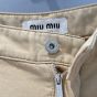 MIU MIU Light denim bermudas