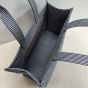 Celine LARGE CABAS THAIS IN STRIPED TEXTILE