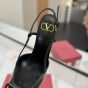 Valentino VLOGO SIGNATURE CALFSKIN SLINGBACK PUMP