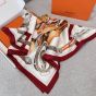 Hermès Attelage en Arbalete forever scarf 90