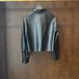 MIU MIU Plongé nappa leather shirt