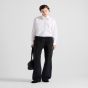 Prada Embroidered poplin shirt