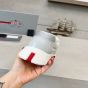 Patent leather and technical fabric Prada America's Cup sneakers