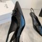 CELINE ALMA TRIOMPHE SLINGBACK in PATENT CALFSKIN