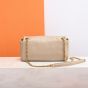 YSL CALYPSO small in plunged lambskin