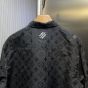 LV Monogram Moire Jacquard Silk Overshirt