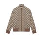 Gucci Maxi GG canvas zip jacket