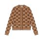 Gucci GG wool bouclé jacquard cardigan