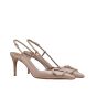 Valentino VLOGO SIGNATURE CALFSKIN SLINGBACK PUMP