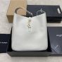 YSL LE 5 À 7 supple LARGE in grained leather