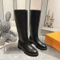 LV Territory Flat High Boot