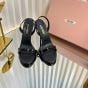 MIU MIU Patent leather sandals