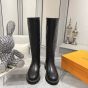 LV Territory Flat High Boot