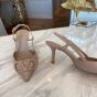 Valentino VLOGO SIGNATURE CALFSKIN SLINGBACK PUMP