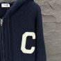 Celine college hooded sweater in wool
