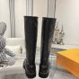 LV Territory Flat High Boot