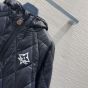 LV Diamond Ripstop Puffer Jacket 