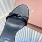 MIU MIU Patent leather sandals