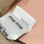 Miu Miu Denim visor