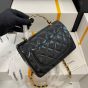 Valentino SMALL LOCÒ SHOULDER BAG WITH CRYSTALS