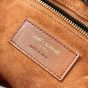 YSL LE 5 À 7 in crocodile-embossed shiny leather
