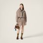 MIU MIU Vichy check technical fabric blouson jacket