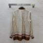 Hermès "Coaching Deja Vu" classic shirt