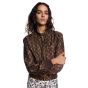 LV Reversible Botanical Print Bomber Jacket 
