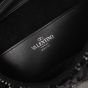 Valentino SMALL LOCÒ SHOULDER BAG WITH CRYSTALS