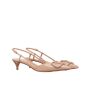 Valentino VLogo Signature Patent Leather Slingback Pump