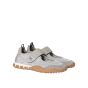MIU MIU Tyre technical fabric and suede ballerinas