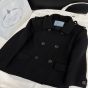 Prada Double-breasted natté jacket