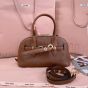 MIU MIU Aventure nappa leather top-handle bag