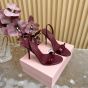 MIU MIU Patent leather sandals