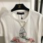 LV Travel Stamp Flower T-Shirt 
