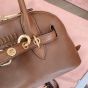 MIU MIU Aventure nappa leather top-handle bag