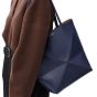 LOEWE Medium Puzzle Fold tote in shiny calfskin