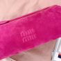 MIU MIU Suede pouch