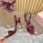 MIU MIU Patent leather sandals