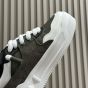 Valentino ONE STUD XL LOW-TOP SNEAKER IN NAPPA LEATHER AND JACQUARD TOILE ICONOGRAPHE TECHNICAL FABRIC