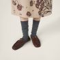 MIU MIU Ruches nappa leather loafers