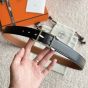 Hermès Quentin reversible belt