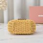 MIU MIU Wander wicker handbag