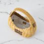 MIU MIU Wander wicker handbag