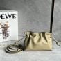 LOEWE Mini Flamenco clutch in nappa calfskin