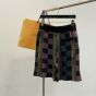 LV Damier Cotton Knit Shorts