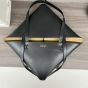 LOEWE Medium Puzzle Fold tote in shiny calfskin