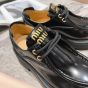 MIU MIU Leather lace-up shoes