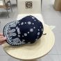 Miu Miu Printed cotton baseball cap