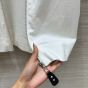 LV Broderie Collar Zip-Up Knit Top 